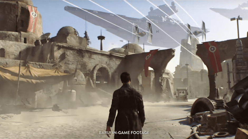 Visceral's Star Wars game concept footage