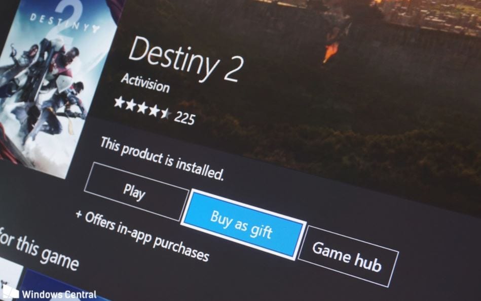 Xbox One's Game Gifting feature