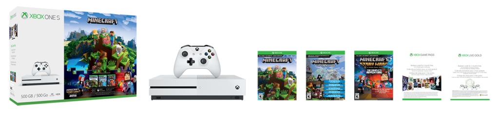 Minecraft - Xbox One S bundles