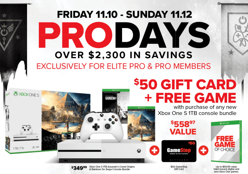 Pre-Black Friday GameStop Deals