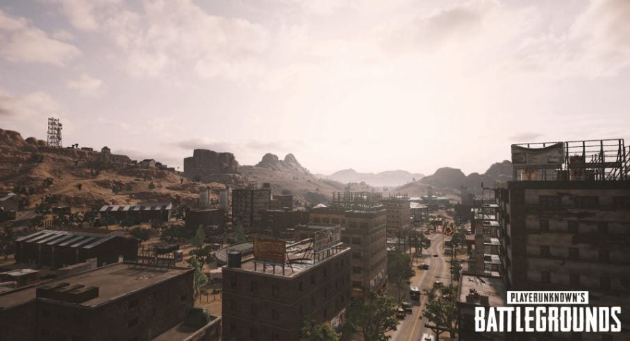 PUBG Desert Map