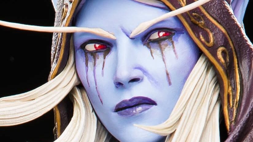 sylvanas statue