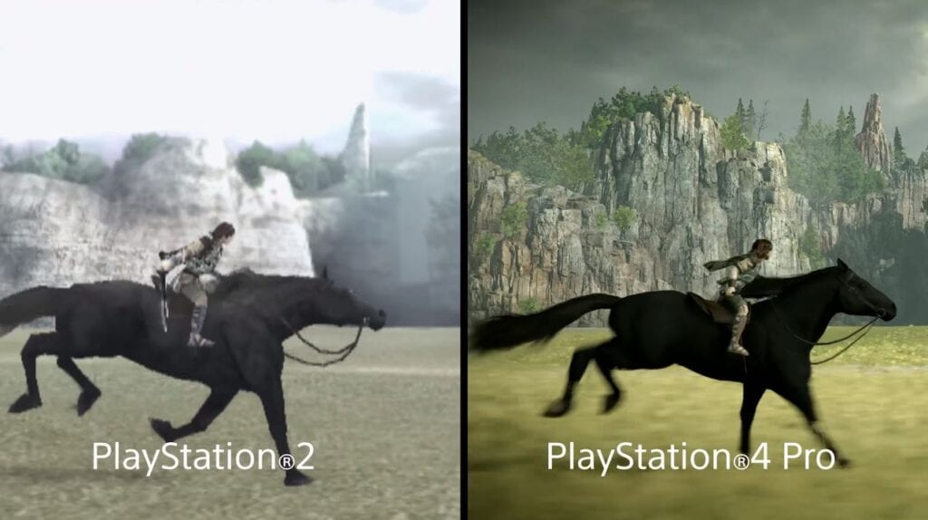 Shadow of the Colossus Graphics Comparison