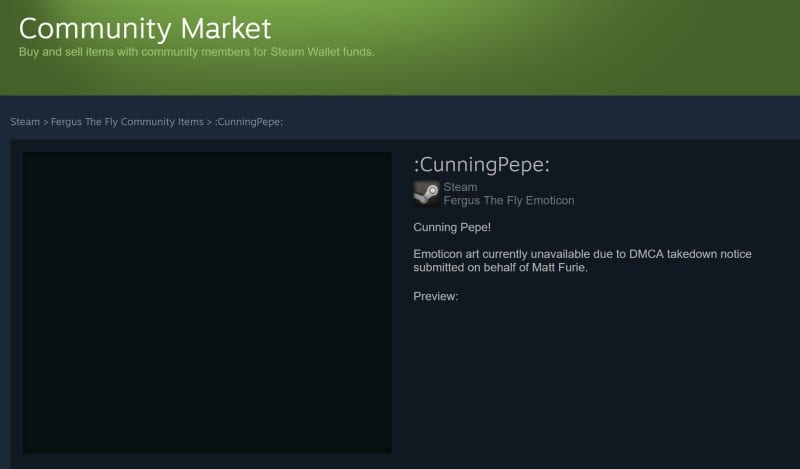 Pepe The Frog Emoticons Are Being Removed From Steam