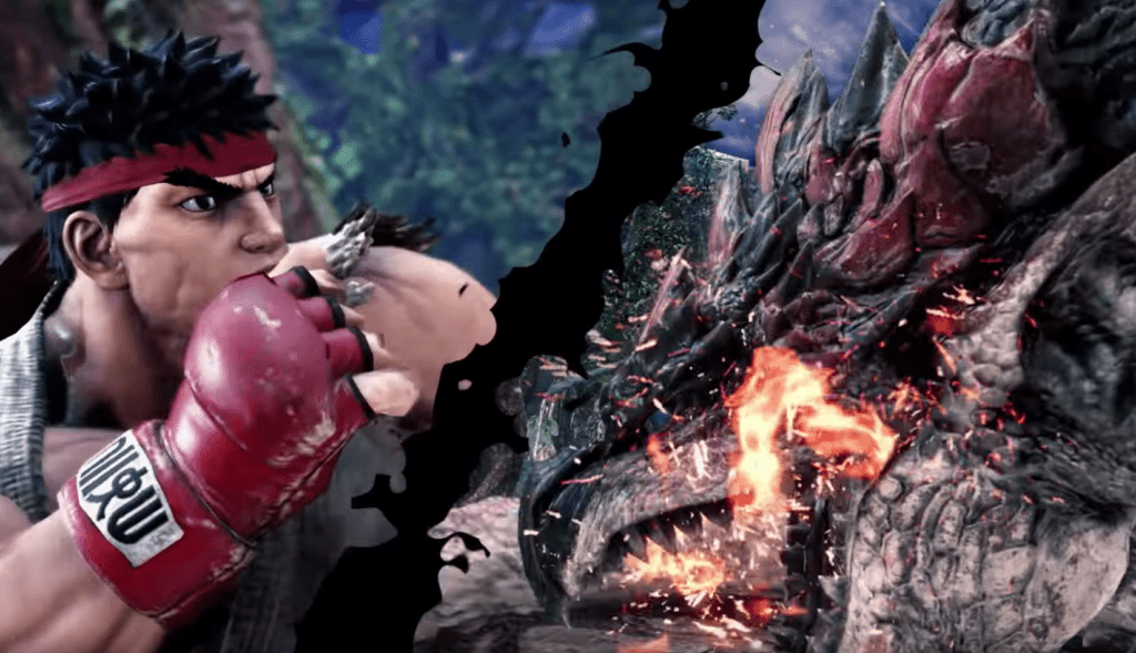 Monster Hunter World Street Fighter V Crossover