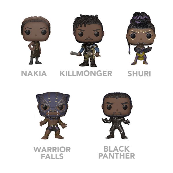 black panther funko pops