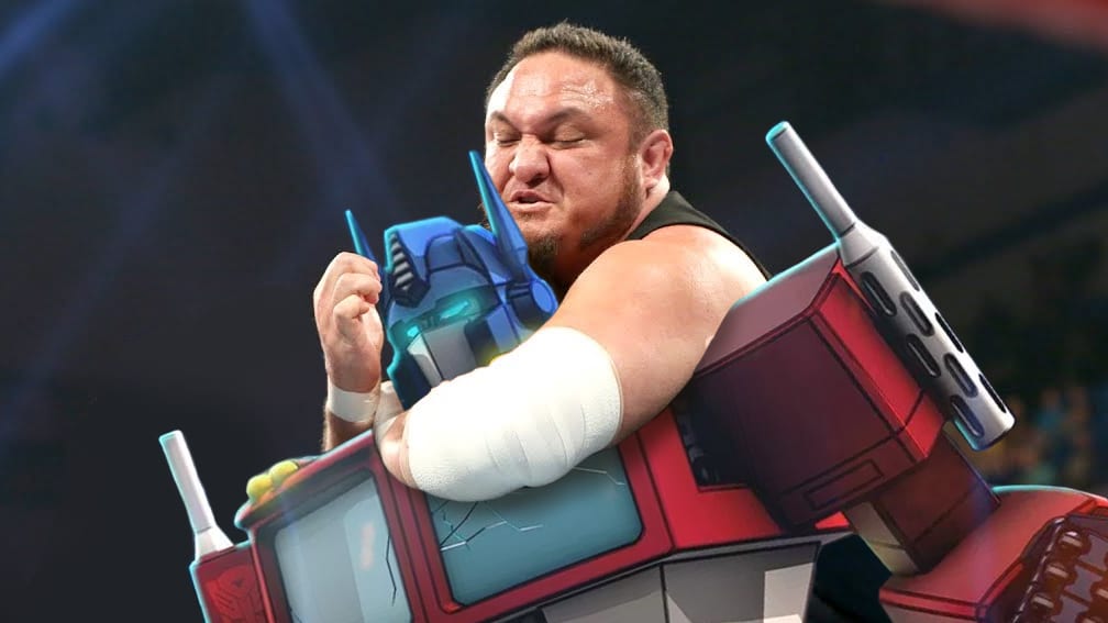 Samoa Joe WWE Transformers