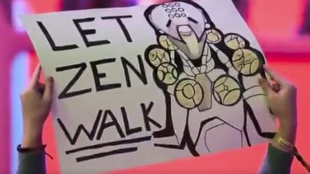 Zenyatta Walking