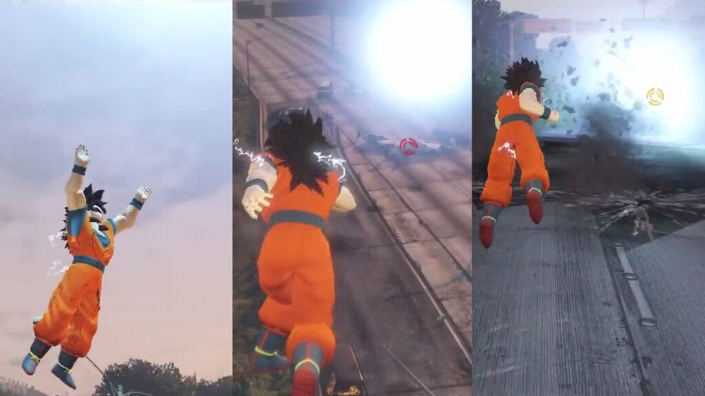 GTA 5 Goku Mod Lets You Go Super Saiyan In Los Santos (VIDEO)