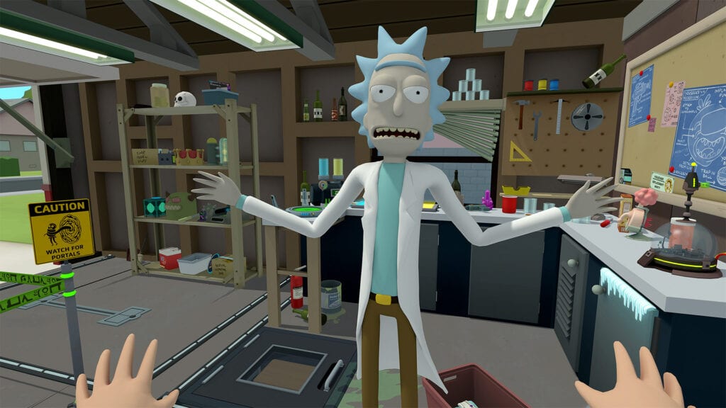 Rick and Morty Virtual Rick-Ality PSVR