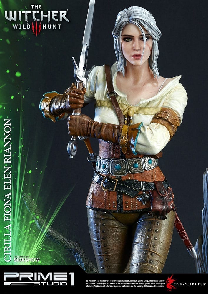 Witcher III Ciri statue