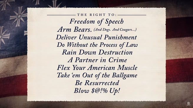 Far Cry 5 Bill of Rights