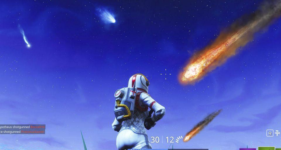 Fortnite Meteor