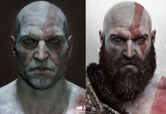 God Of War: Kratos Without His Beard Is A Sight To Behold