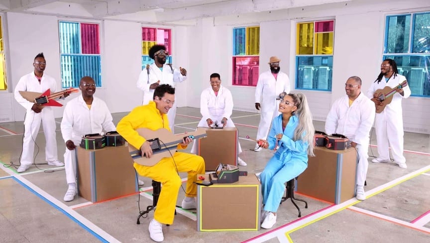 Ariana Grande To Perform Using Nintendo Labo Instruments On The Tonight Show