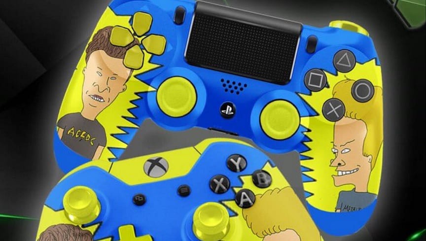 Custom Beavis and Butthead Controllers Are Worthy Of Cornholio