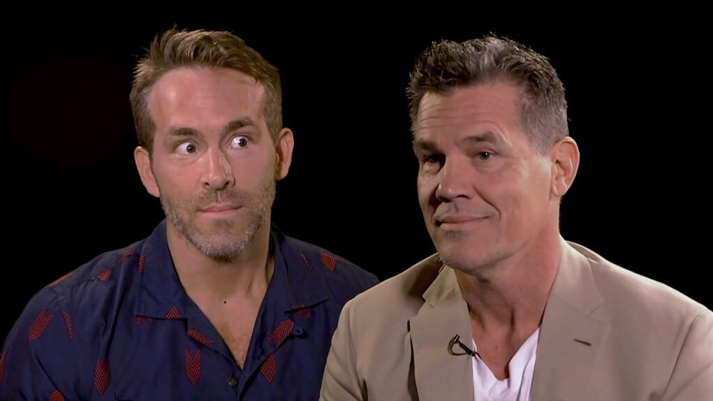 Ryan Reynolds and Josh Brolin