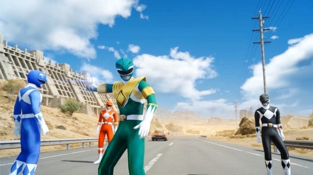 Final Fantasy XV Mod Pack Lets You Play As The Power Rangers (VIDEO)