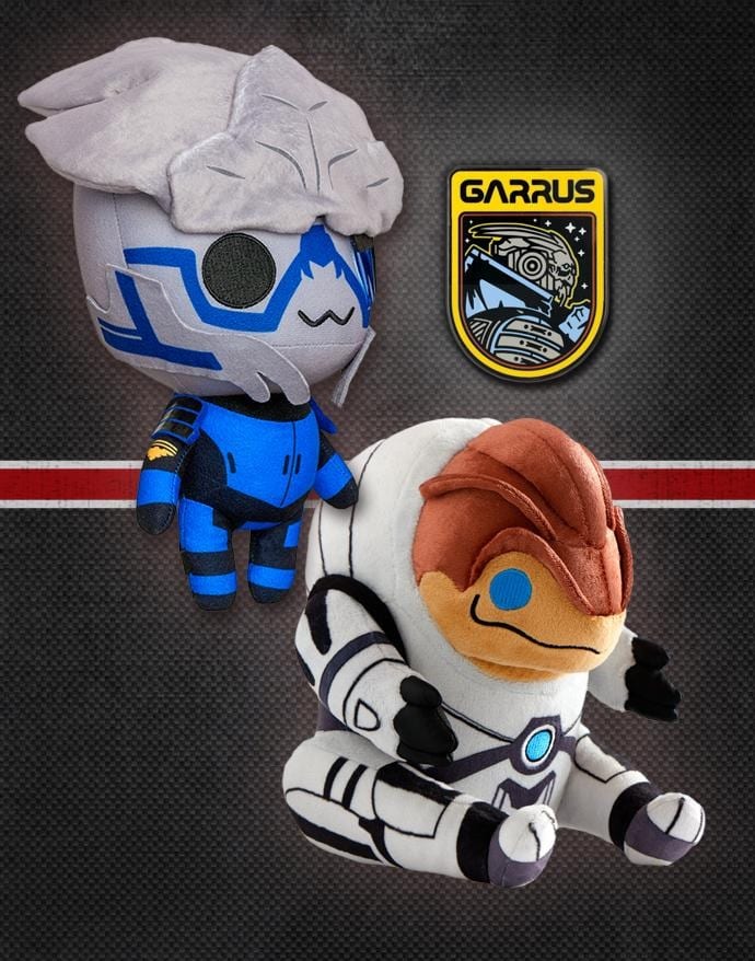 Mass Effect Galactic Boyfriend Garrus Vakarian Now Available As A Plush (GALLERY)
