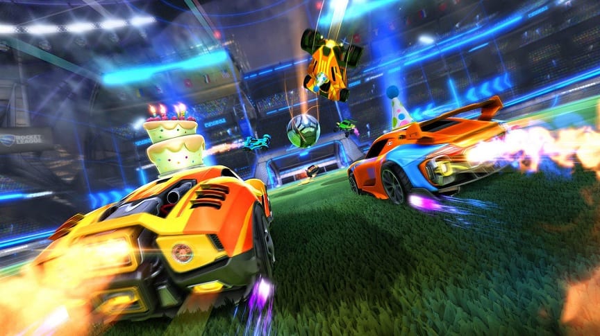 Rocket League Anniversary Event Is Live Featuring 'Throwback Stadium,' New Items, And More