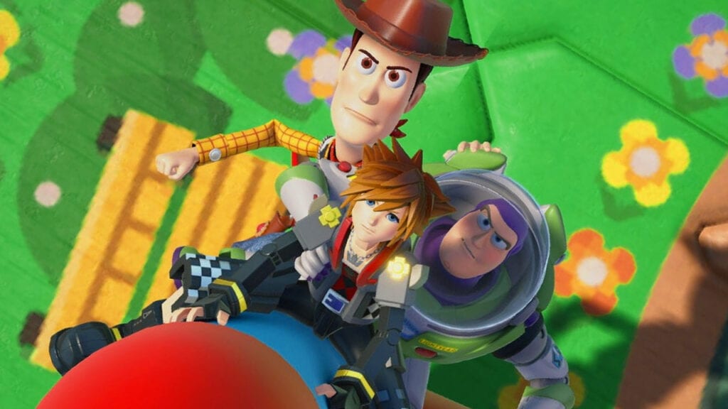 Kingdom Hearts III pre-order poster Toy Story