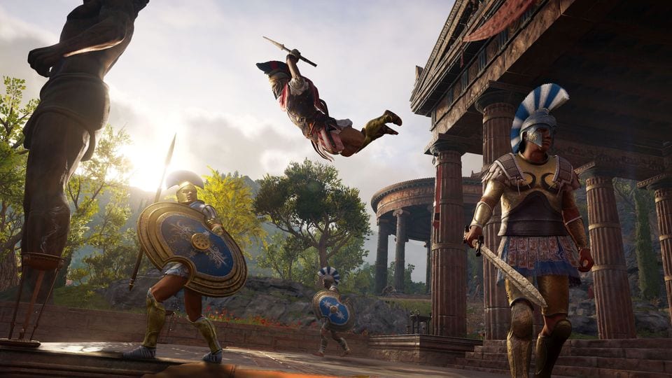 Assassin's Creed Odyssey Leap