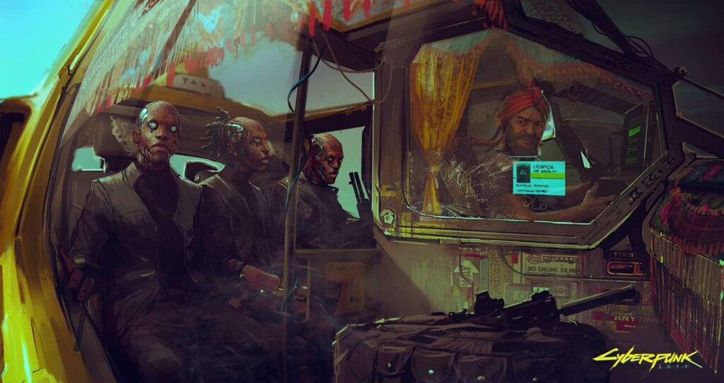 Cyberpunk 2077 Concept Art 2