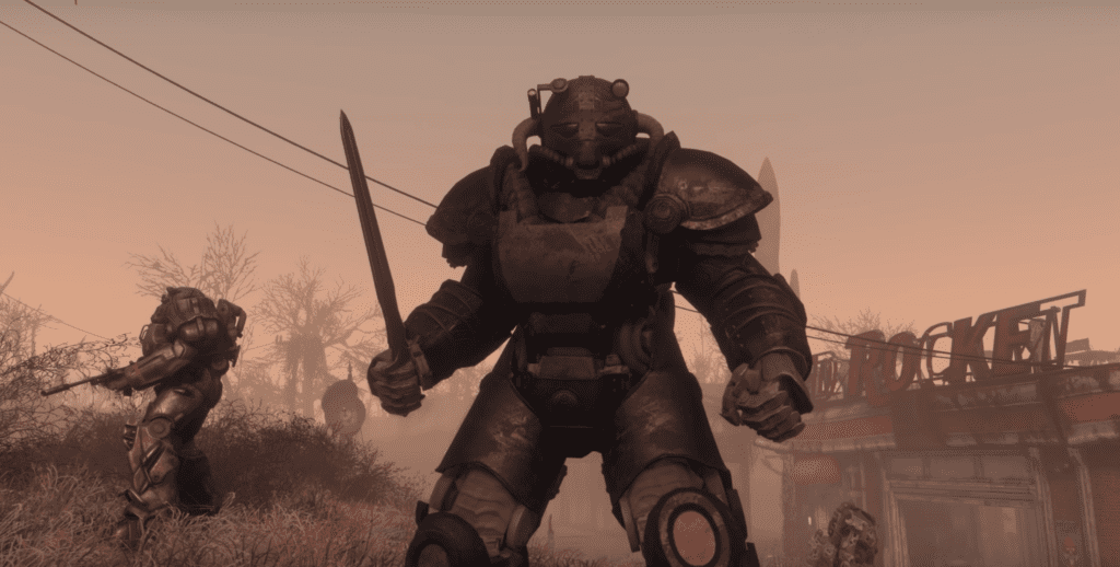 Skyrim Power Armor Mod Available in Fallout 4 - Don't Feed the Gamers