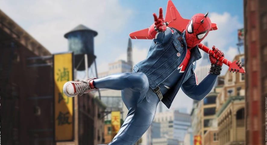 Spider-Man PS4 Receives Special Hot Toys Spider-Punk Figure