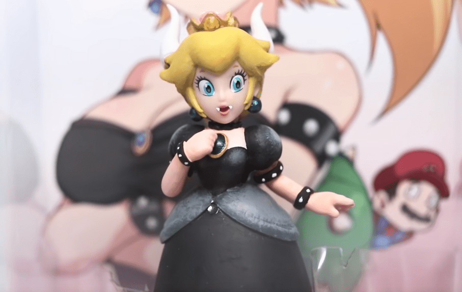 Custom Bowsette Amiibo