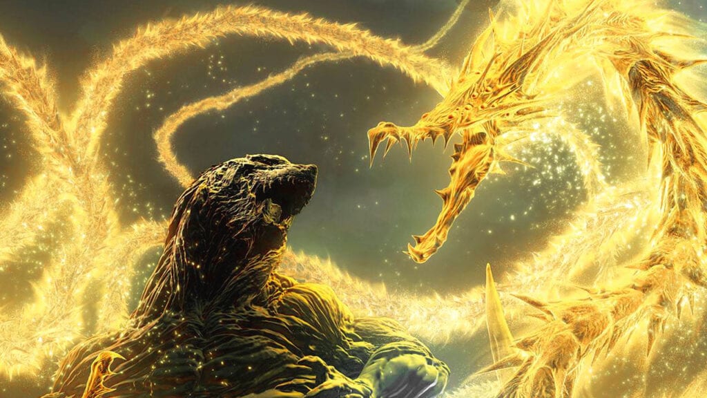 Godzilla Anime Planet Eater King Ghidorah Poster