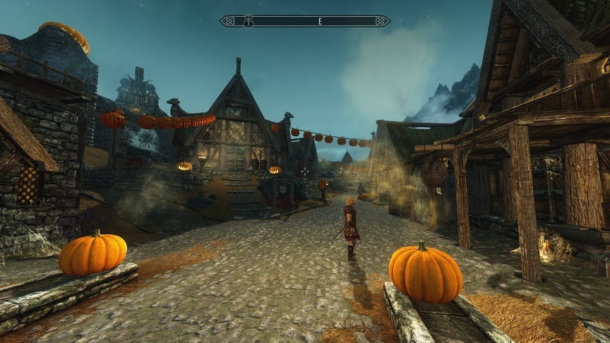 Skyrim Halloween mod