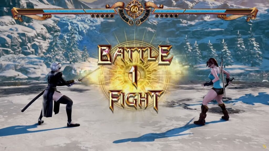 SoulCalibur VI: Custom-Made Characters 2B And Lara Croft Engage In Glorious Combat (VIDEO)