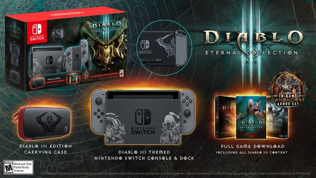 Diablo III Nintendo Switch Bundle Revealed, Pre-Orders Available Now