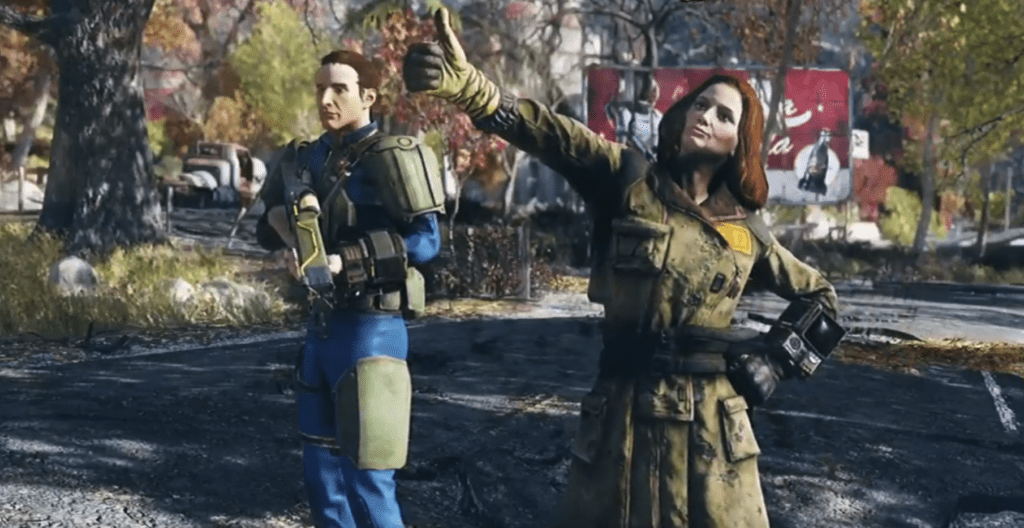 Fallout 76 Thumbs Up