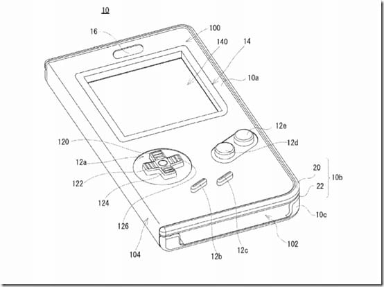 Nintendo Game Boy Patent 1