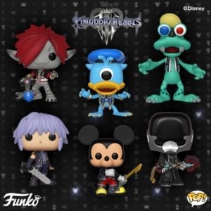 Kingdom Hearts 3 Funko Pop Figures Now Available For Pre-Order