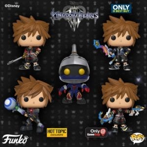 Kingdom Hearts 3 Funko Pop Figures Now Available For Pre-Order