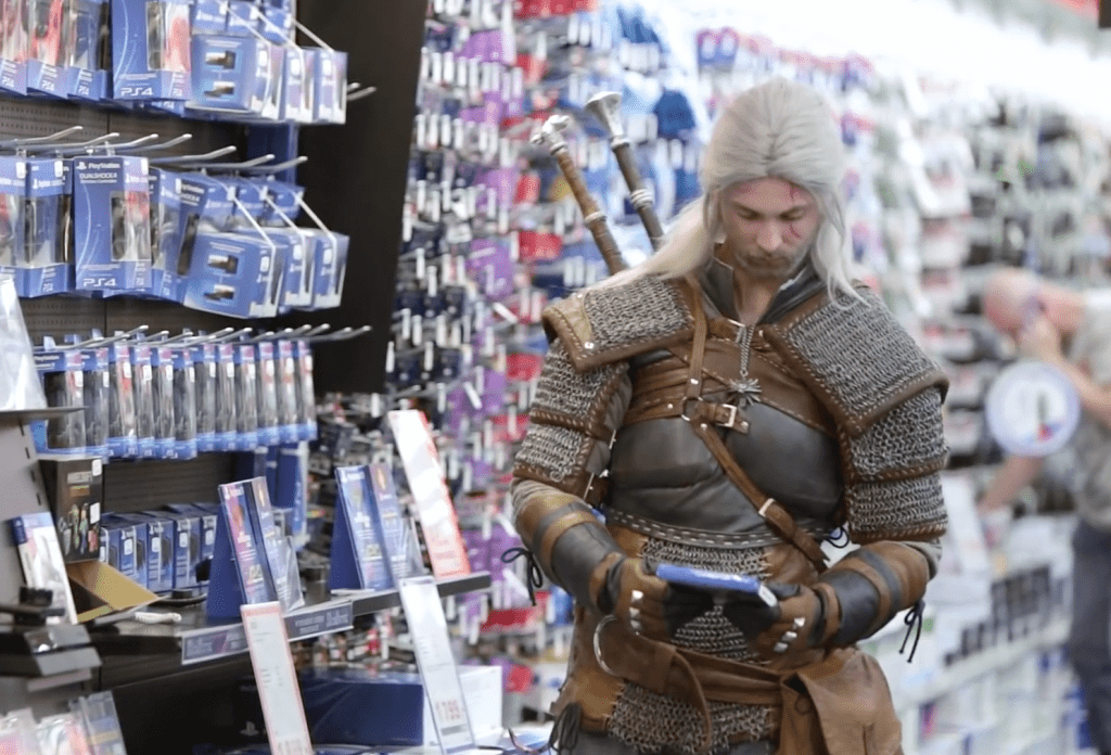 CD Projekt Red Geralt Shopping