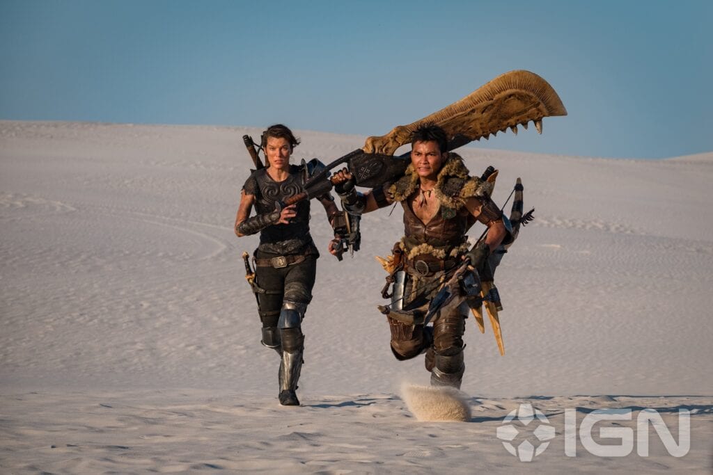 Monster Hunter Movie Reveals First Look At Milla Jovovich And Tony Jaa