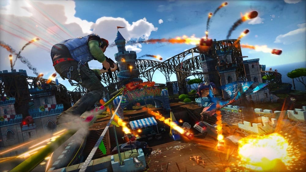 Sunset Overdrive PC Test Update Addresses Mouse Sensitivity, Gameplay Issues, And More