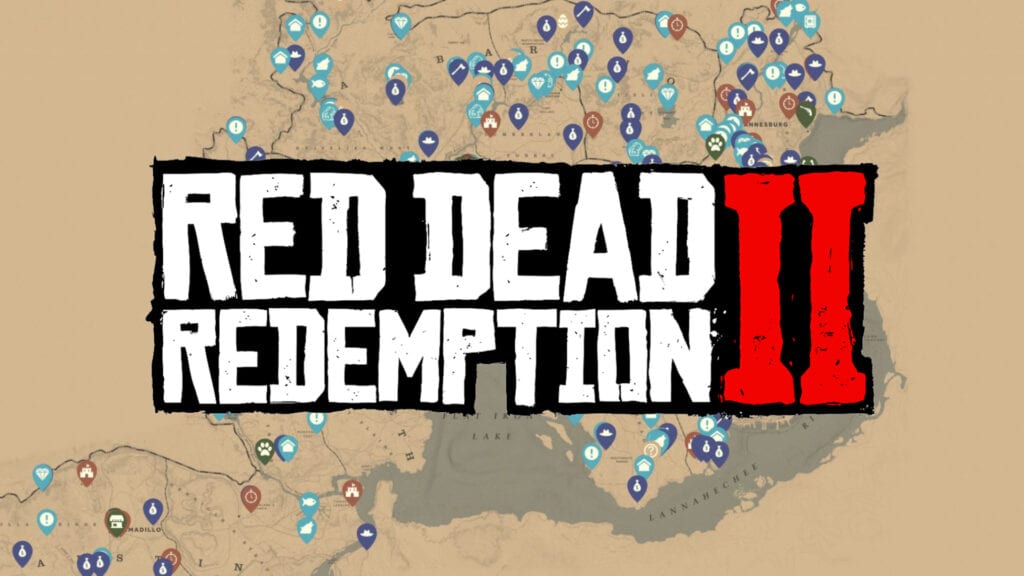 red dead redemption 2 interactive map youtube