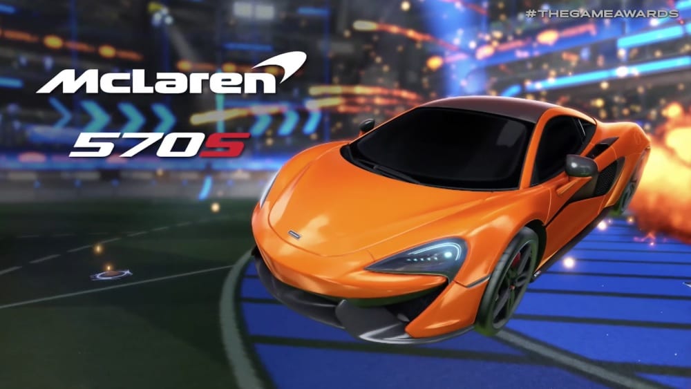 Rocket League Reveals McLaren 570S Car Pack DLC (VIDEO)