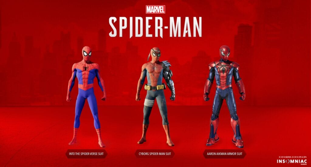 Marvel’s Spider-Man Shows Off New Spider Suits, Including 'Spider-Verse'