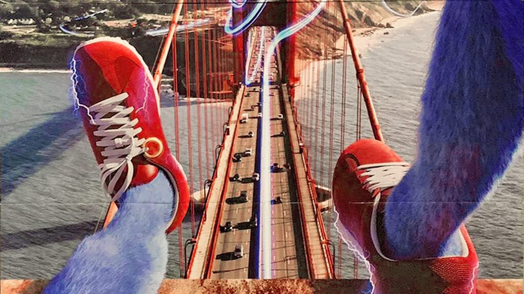 Sonic The Hedgehog's Leggy Movie Poster Turns Out To Be Real