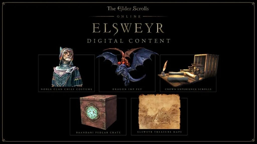 The Elder Scrolls Online: Elsweyr Pre-Order Bonuses Revealed