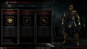 Mortal Kombat 11 Gear, Character Customization System Looks Sick (VIDEO)