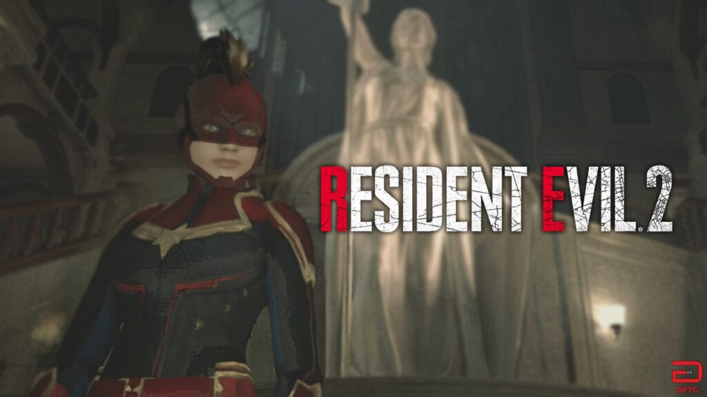 Resident Evil 2 Captain Marvel