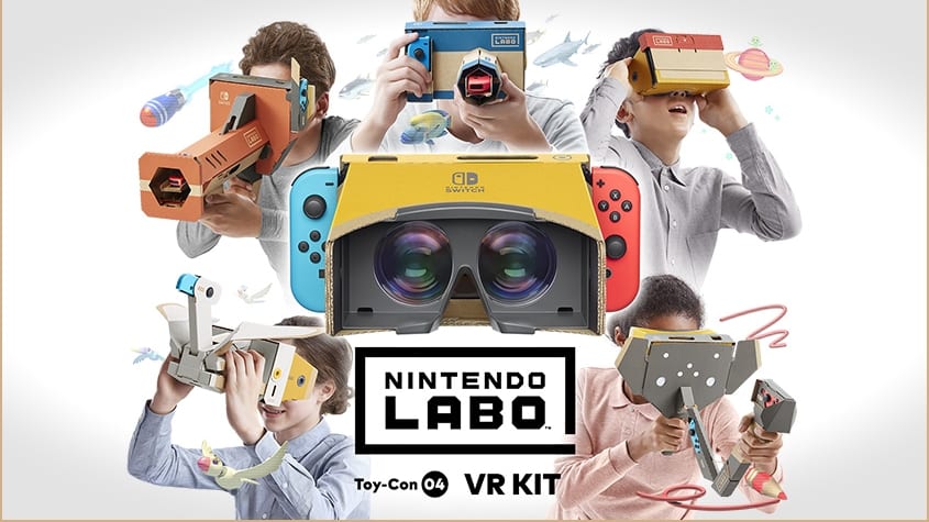 Nintendo Labo VR Kit Revealed for Nintendo Switch