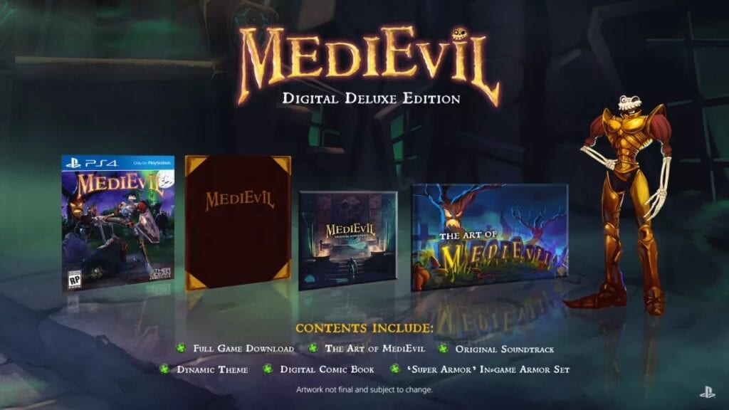 MediEvil Remake's Digital Deluxe Edition, Pre-Order Bonus Revealed